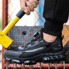 Baskets SteelStep de securite legeres avec lacet a bouton rotatif - unisexe noir