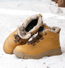 Bottes de Securite legeres Impermeables avec boutons rotatifs - unisexe marron1