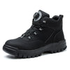 Bottes de Securite legeres Impermeables avec boutons rotatifs - unisexe noir1